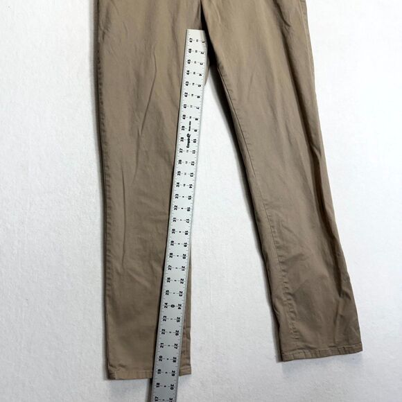 Allsaints Park Chino Pants Mens 32x29 Khaki Slim Straight Button Fly Preppy City - Picture 12 of 12